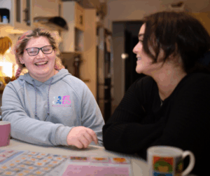 An NDIS participant receiving positive behaviour support