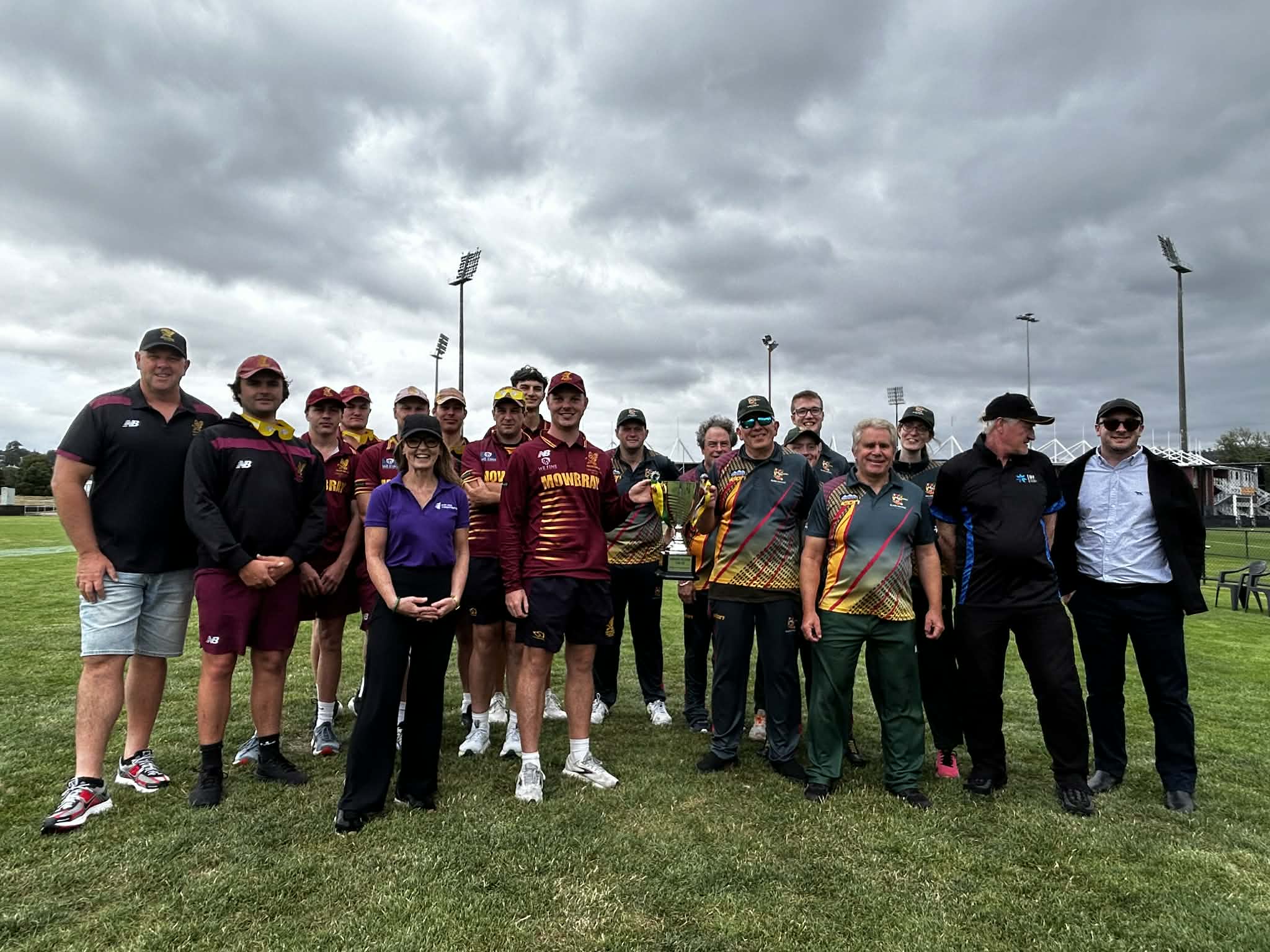 The first ever Inclusion Club Cup featured the Tasmania Blind and Low Vision Tigers.